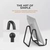 Exquisite Plate Stand for Display Plate Holder Metal Frame Holder Easel Plate Dish Display Stand for Home Kitchen Office
