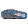 Air Jordan 2 Retro Low UNC Ανδρικά Αθλητικά Παπούτσια Λευκό Πανεπιστημιακό-Μπλε Τσιμεντένιο-Γκρι DV9956-104