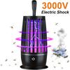 Přenosná lampa proti komárům venkovní elektrická lapačka na mouchy zapper hubič hmyzu repelent USB dobíjecí tichá lampa proti komárům