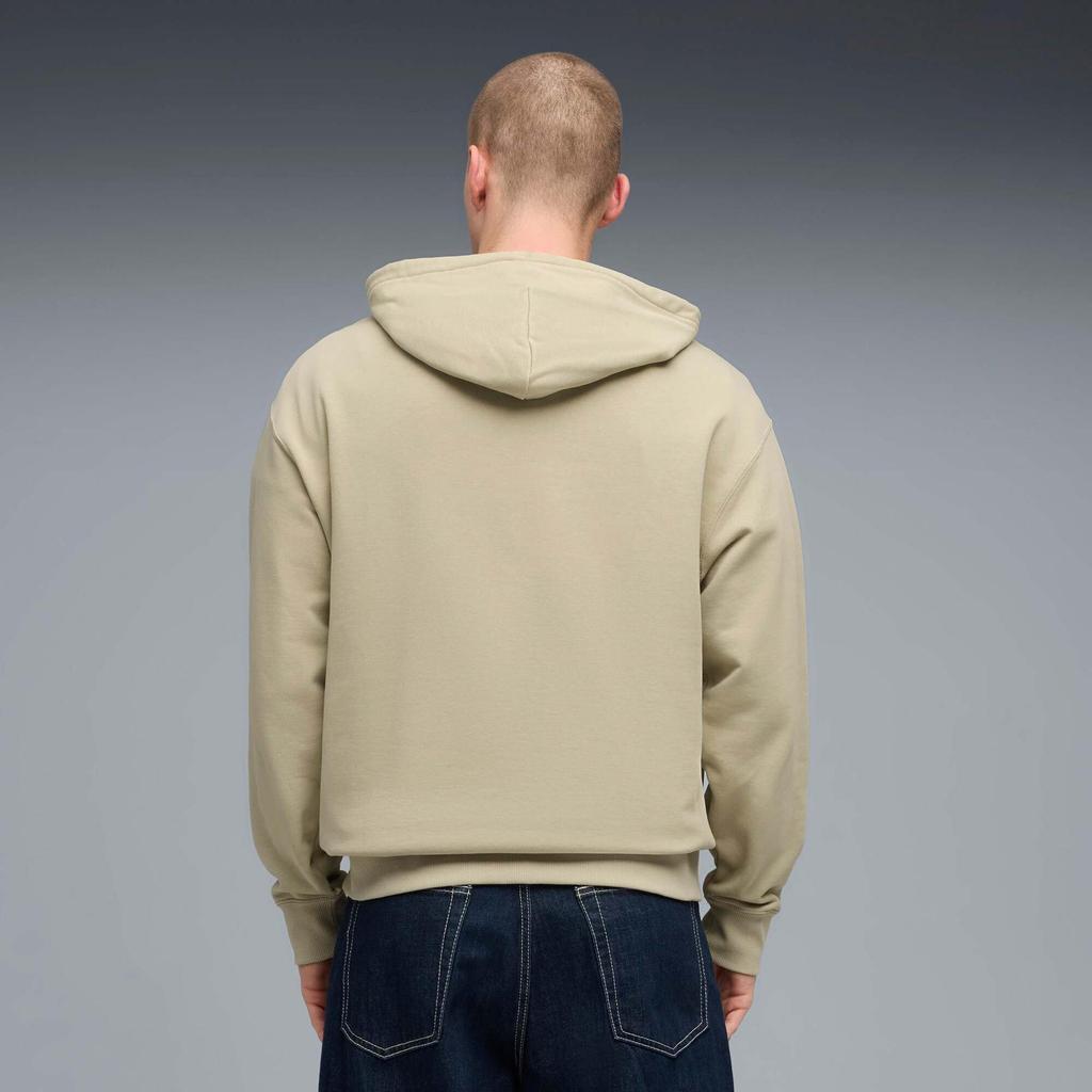 Men's hoodie Puma WARDROBE ESS RELAXED TR beige 62964861 size XL