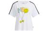 Neo Drop Shoulder Sleeve T Shirt Women's White H61982