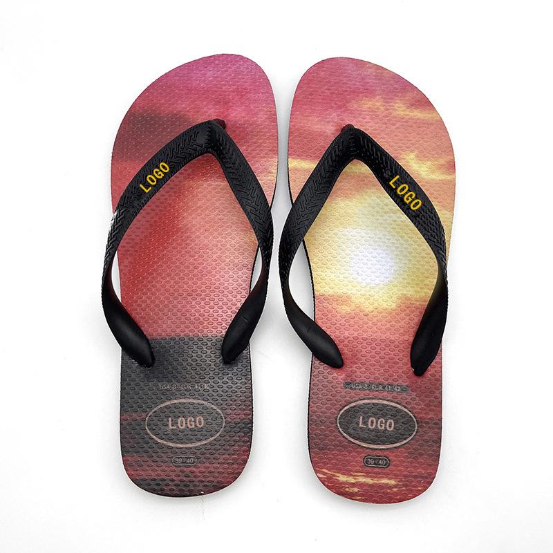 Men s Summer Non-slip Breathable Flip-Flops - Casual Beach Sandals 41-42