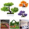 Exquisite Design Simulation Bonsai Tree Potted Plant for Stylish Spaces