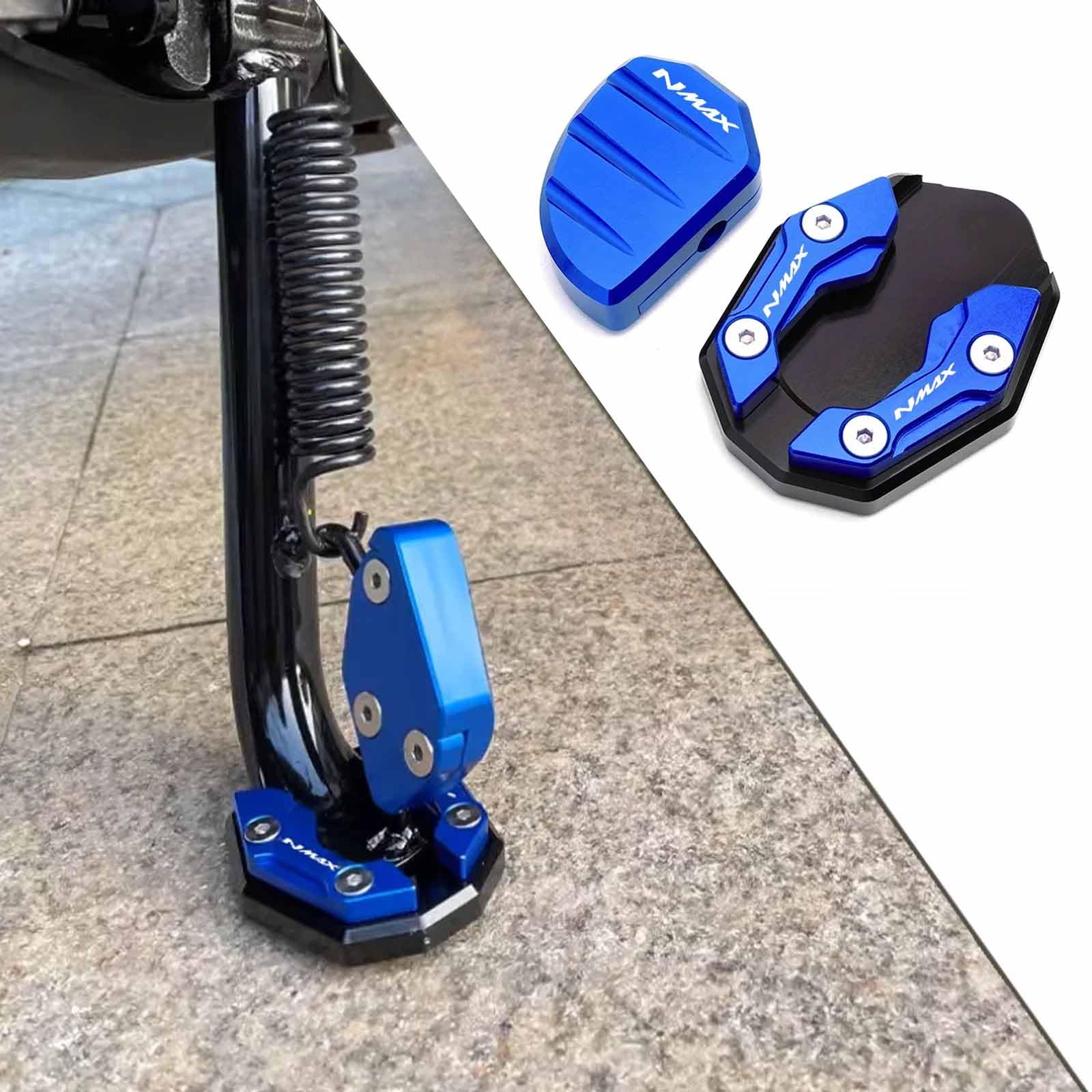 

For N Max 155 NMAX155 2025 N-MAX155 N-MAX155 N MAX155 Accessories Kickstand Side Stand синий