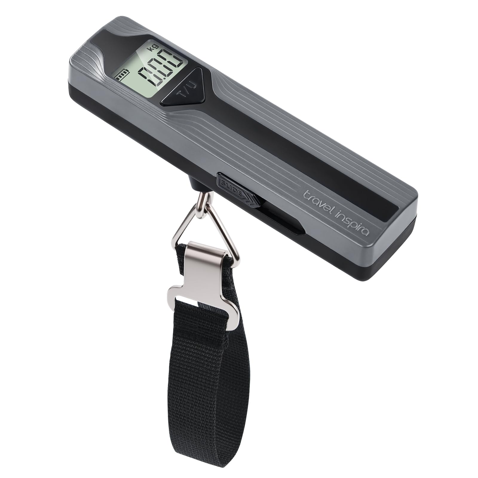 

Travel Inspira Suitcase Scale, Battery-Free Travel Luggage Scale, High-Precision Digital Luggage Scale, Self-Powered Suitcase Scale, 50kg Capacity, Ha
