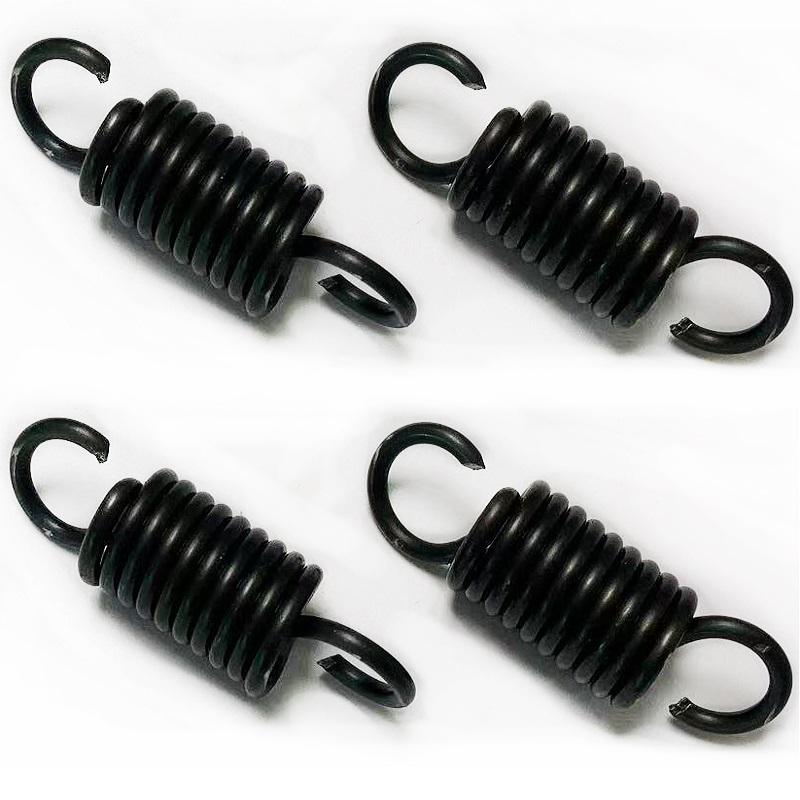 1.8mm-Open Hook Tension Spring Pullback Spring Coil Extension Spring Draught Spring 65Mn Steel
