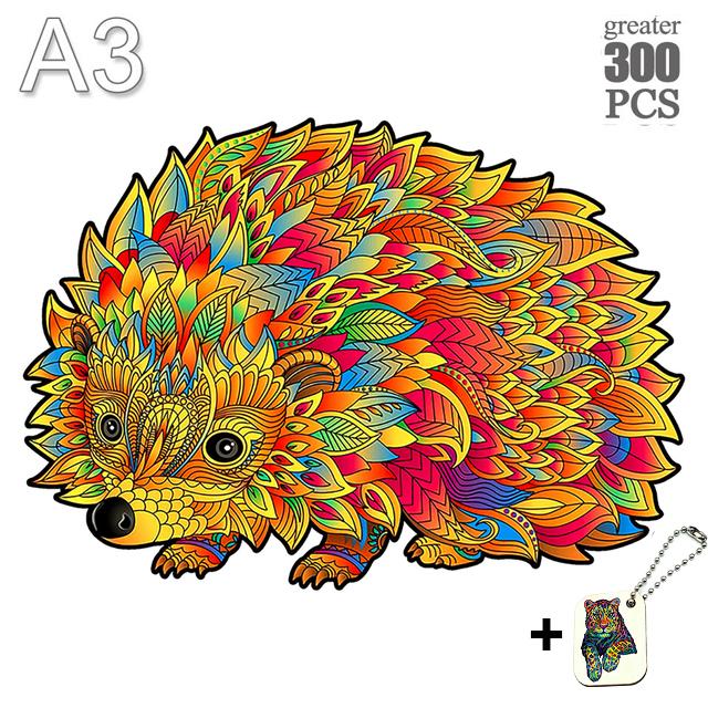 Panda A3 A4 A5 Wooden Puzzle For Adults Children Wood DIY Crafts Animal Shaped Holiday Gift Wooden Jigsaw Home Decoration