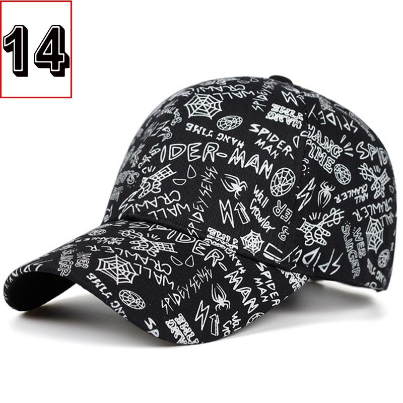 Cappello Baseball Unisex Graffiti Stile Hip Hop | 100% Cotone Nero E Bianco | Taglia Unica Traspirante, Moda Urbana