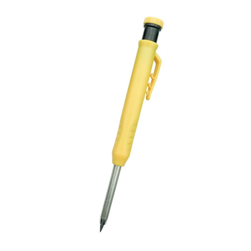Newest Solid Carpenter Pencil Set Woodworking Mechanical Pencil 3 Colors Refill Construction Marking Tool for Carpenter Scriber