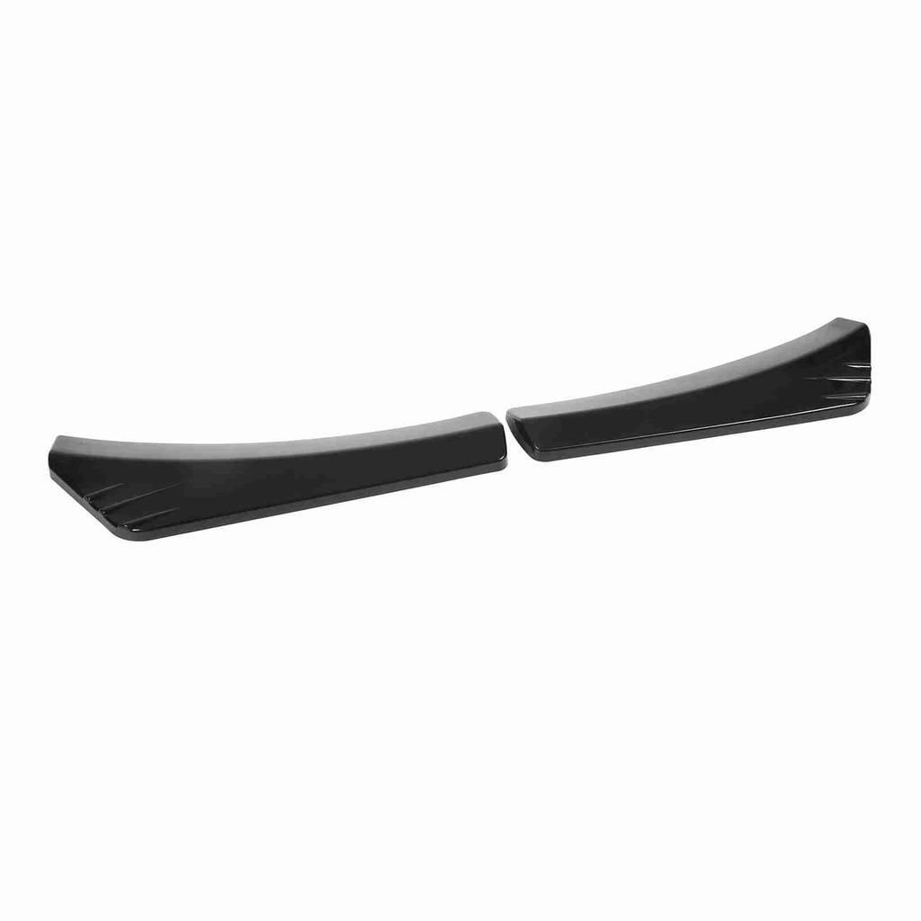 2Pcs Front Bumper Lip Angle Left And Right Bumper Protector   High Temperature Resistance Lip Splitter