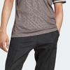 Adidas Originals REAL MADRID Series Men's Charcoal-colored Lettered Casual Short-sleeved Football Jersey