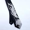 Fashion Necktie for Girls Cosplay Anime Party Nine Tailed Foxes Pattern Neckwear