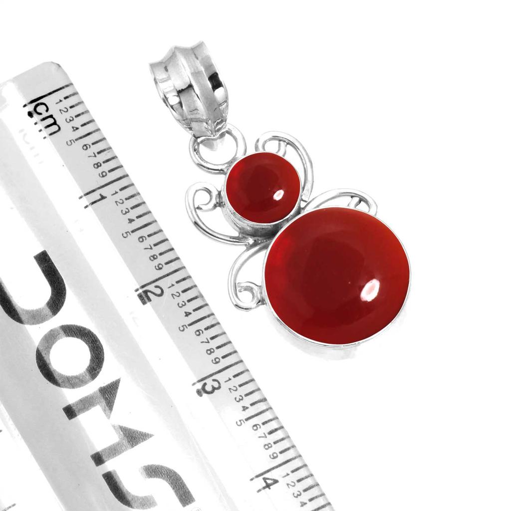 925 Sterling Silver Pendant Women Gemstone Handmade Jewelry New Year Gift Amber Amethyst Black Onyx Carnelian Garnet Quartz Green Onyx Gold Stone