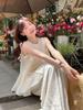 Cute Summer 2026 Fluffy Patchwork Bowknot Vest - Sleeveless Camisole for Women