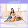 Exquisite Tiger Plush Animal Realistic Big Cat Orange Bengal Soft Stuffed Toy Pillow