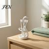 Compact Multi-use Organizer 3D Printed Elegant Swan Storage Rack with Ventilation And Draining Base, Artistic Desktop Decoration Multi-Purpose