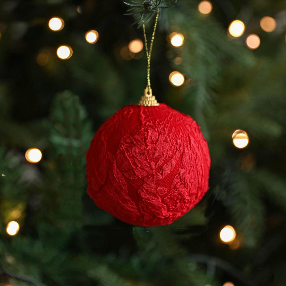 8CM Christmas Tree Decoration Ball Party Supplies Xmas Ornaments DIY Christmas Pendant  New Year