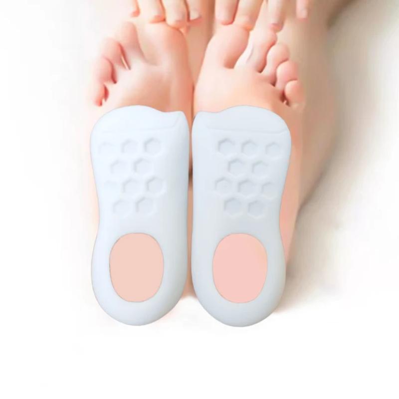 

Ортопедические стельки для подошвенного фасциита, болеутоляющая терапия, плоскостопие, поддержка свода стопы, стельки для обуви для женщин и мужчин, корректор XO-Legs белый