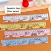 Student Math Formula and Wave Scale Ruler Set
