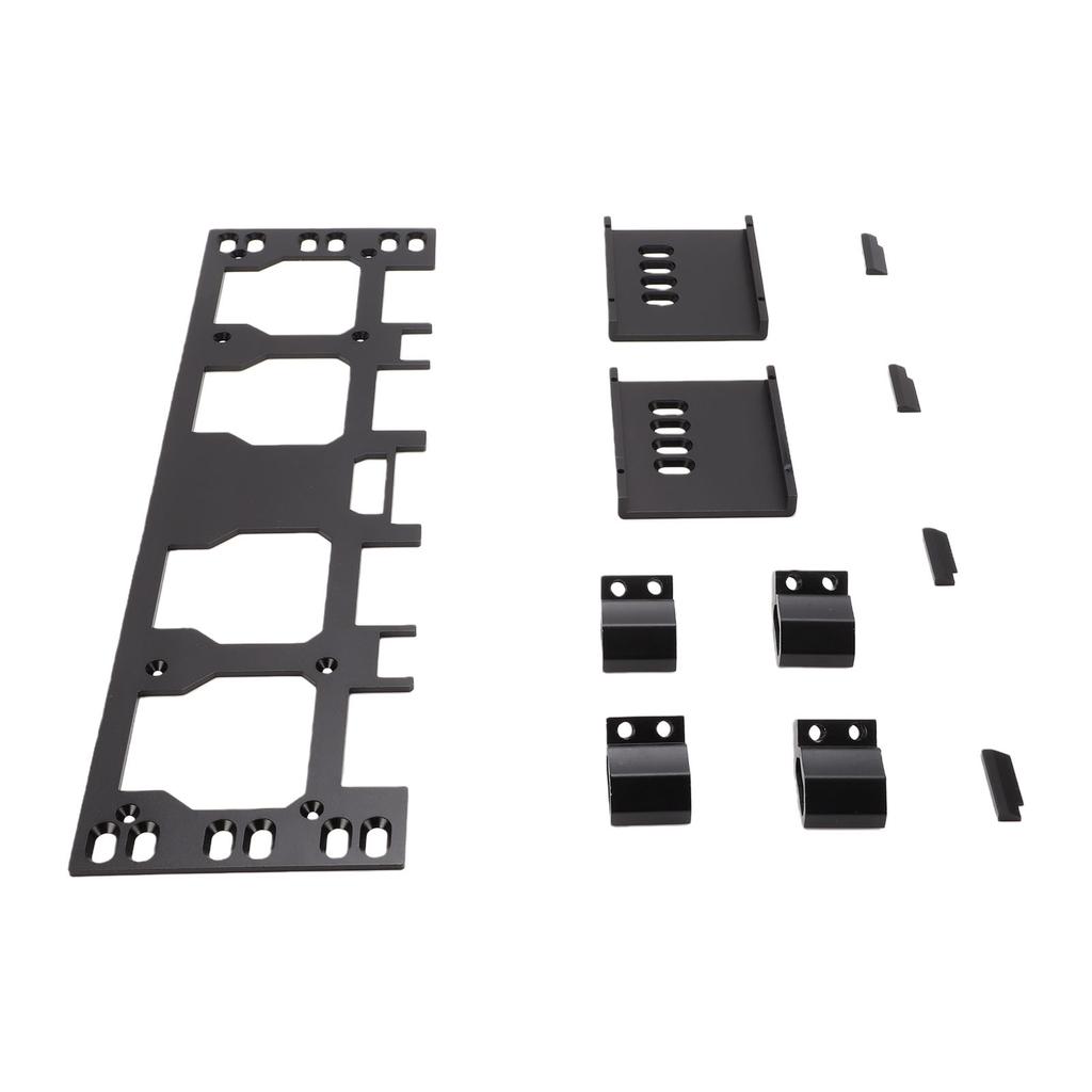 Toolbox Side Mount Bracket Aluminium Alloy Foldable Toolbox Side Bracket Replacement for Packout