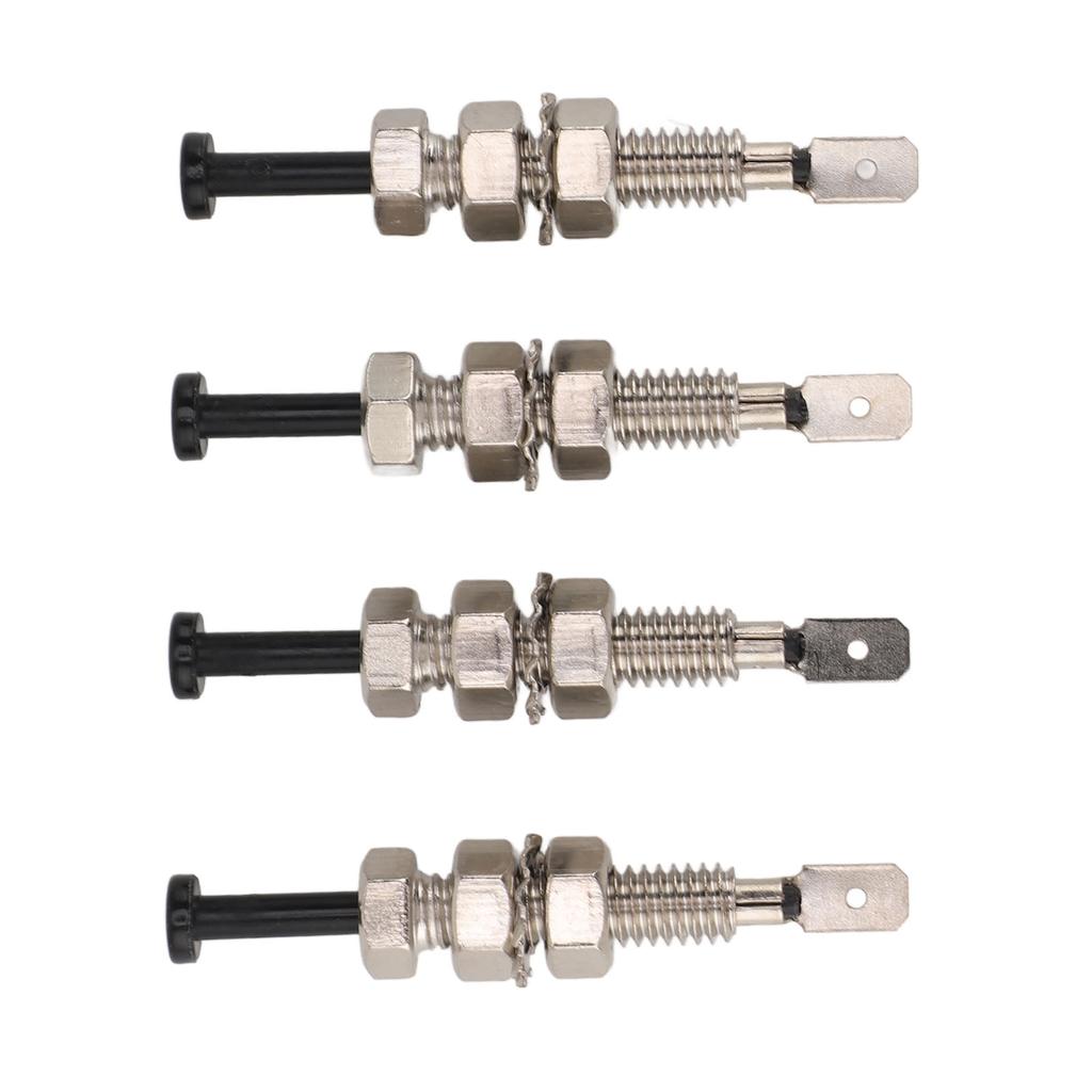 Adjustable Door Pin Switch 12V Universal Car Bonnet Alarm Light Hood Switch Security Screw for Ceiling Chassis Lights