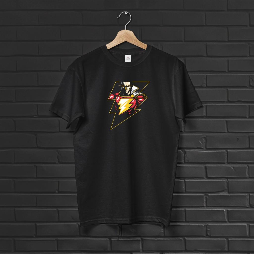 Shazam Superhero T-Shirt, DC Comics Fan Graphic Tee