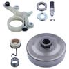 1set Oil Sprocket Rim Kit Low Noise Vibration Reduction With Friction Plate Sensitive Clutch For MS271MS291 Chainsaw Accessories