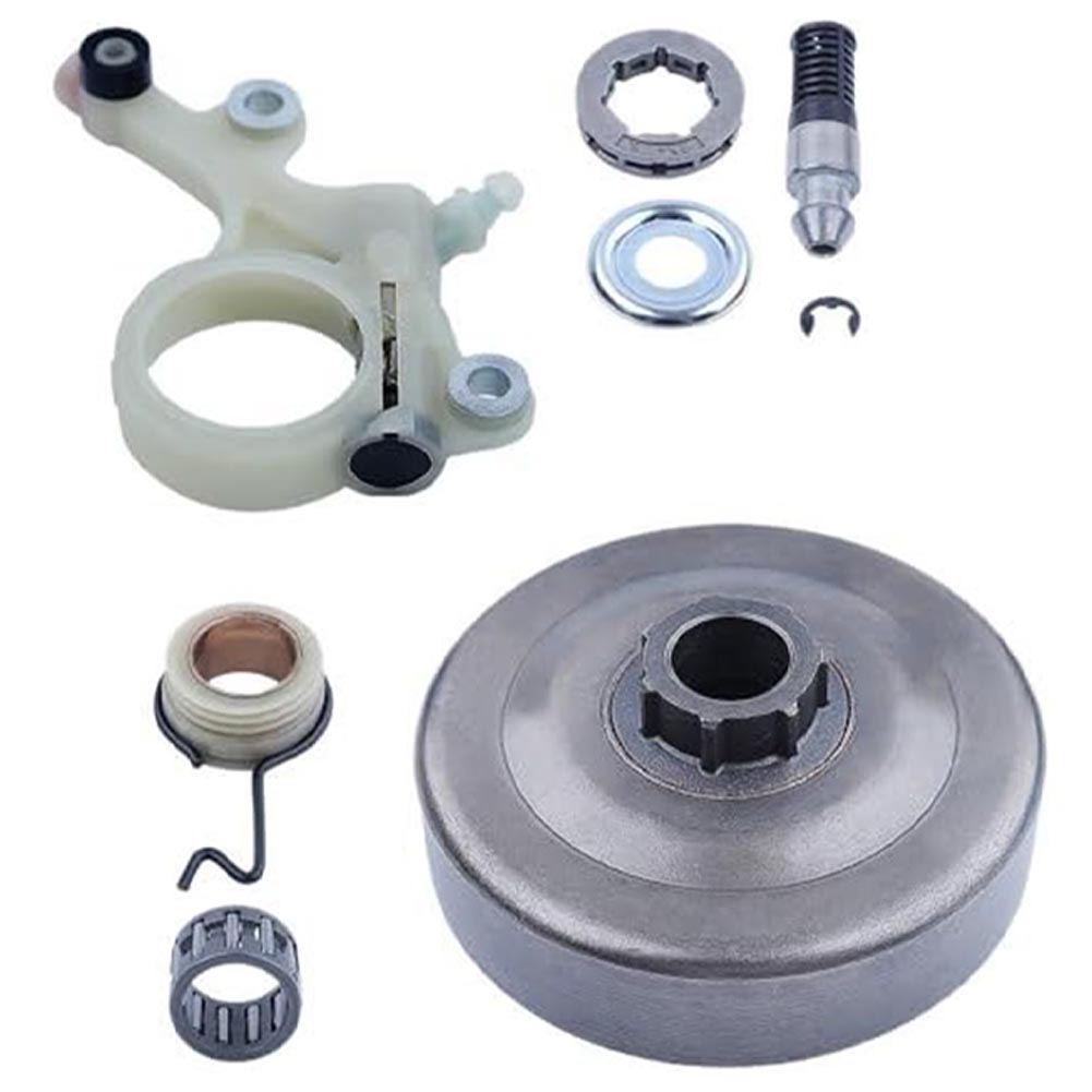 1set Oil Sprocket Rim Kit Low Noise Vibration Reduction With Friction Plate Sensitive Clutch For MS271MS291 Chainsaw Accessories