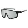 New Outdoor Cycling Glasses, Large-frame Men's and Women's Windproof Sunglasses, UV-proof Sports Mountaineering Goggles