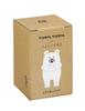 ADERIA [Tsuyoiko Glass, Small, Polar Bear Pants Design, 130ml, Kids Design Award Winner, Gift Box, Made In Japan, 6230] Tupera Tupera Children's