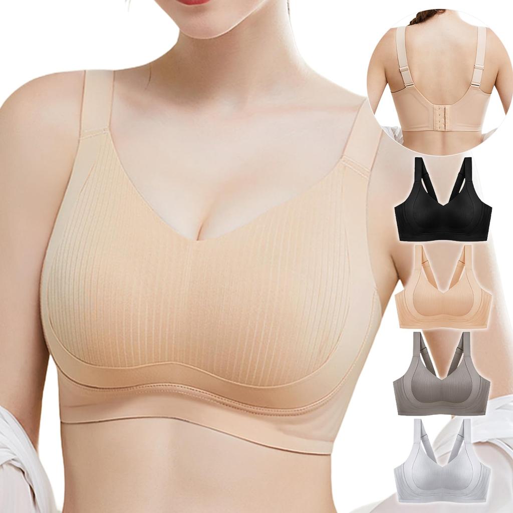 Popular bra that makes your breasts look smaller Large size underwear that makes your large breasts look Instantly makes you look thinner High side