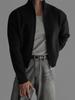 Herren Hochwertiger Strick-Reißverschluss-Cardigan im faulen Stil - Herbst/Winter Lockerer Freizeitpullover