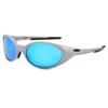 Nowe outdoorowe sportowe nylonowe spolaryzowane okulary przeciwsłoneczne do jazdy na rowerze dla mężczyzn i kobiet, modne retro okulary podróżne i do jazdy 9438