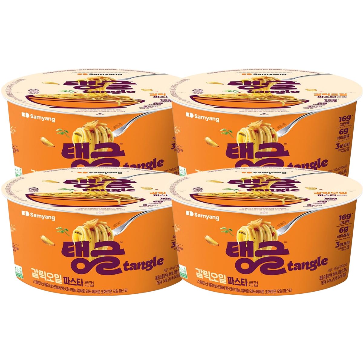Samyang Tangle ķiploku eļļas makaroni liela
