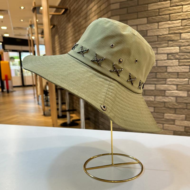 Stylish Wide Brim Summer Sun Hat Womens Round Top Sunscreen Hat Fisherman