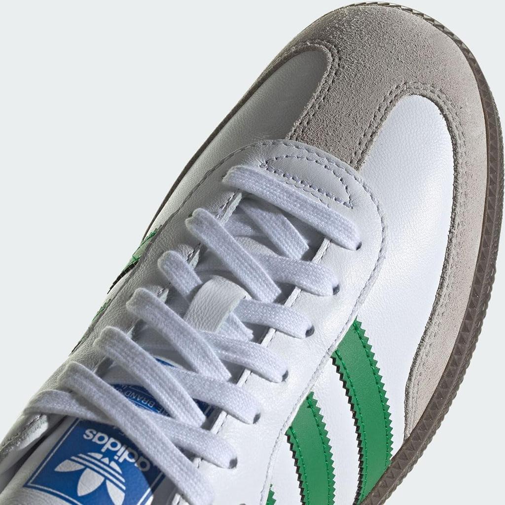 Adidas Samba OG Authentic Adidas Japan Size Footwear, White/Green/Supplier Color, IG1024, Product, 28.0cm