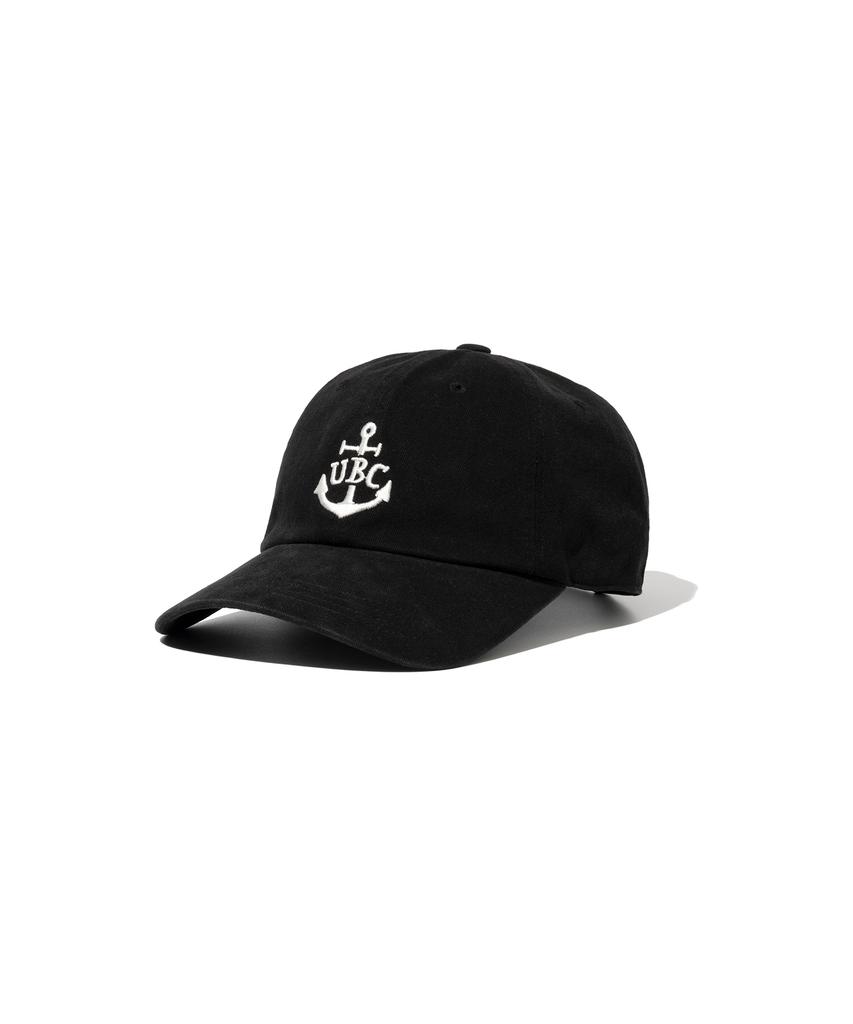 UNIFORM BRIDGE Anchor Pigment Ball Cap Black
