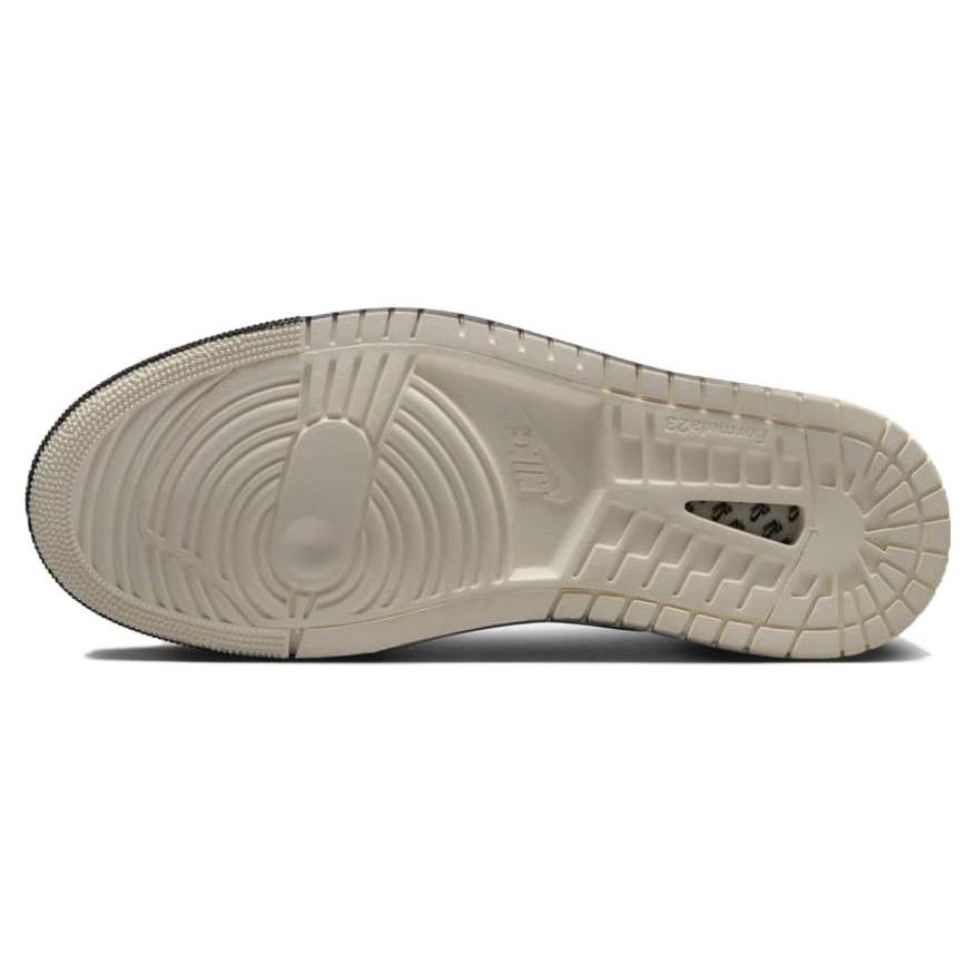 Pánské tenisky Air Jordan 1 High Zoom Comfort 2 Día De Muertos Krémová Černá Bledě-slonová kost FQ8155-010