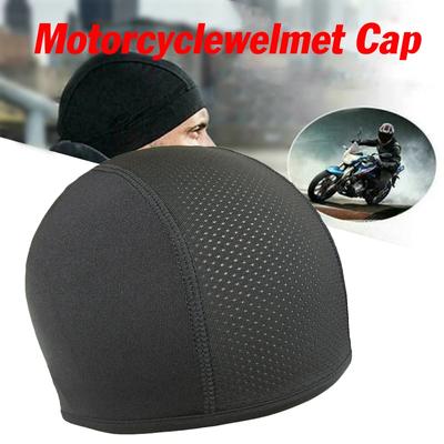 1/2KS Chladivá lebková čepice Prodyšná Rychleschnoucí Odvádějící vlhkost Vnitřní podšívka helmy na motorku Kopulovitá čepice Motocyklové příslušenství
