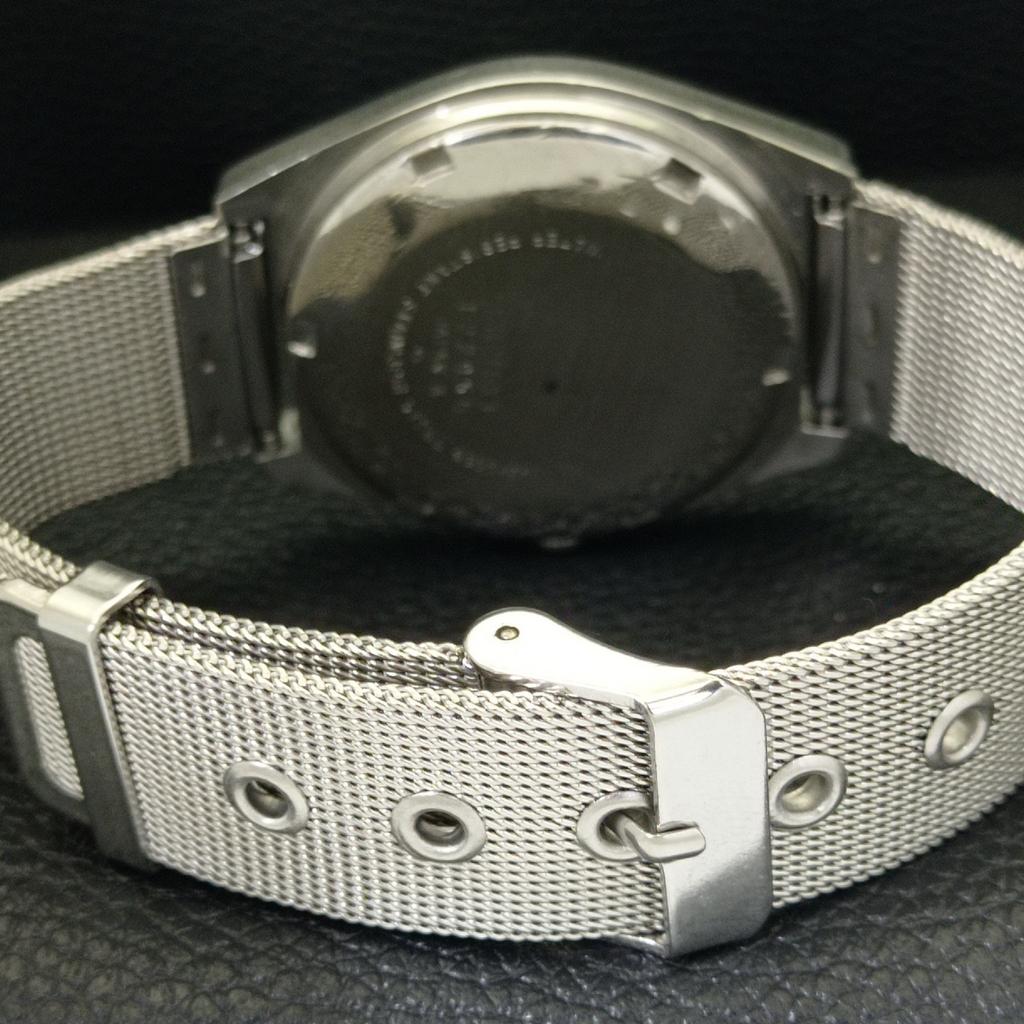 VINTAGE SEIKO 5 AUTOMATIC JAPAN 6319A MENS BLUE COLOR DIAL WATCH A701283-5