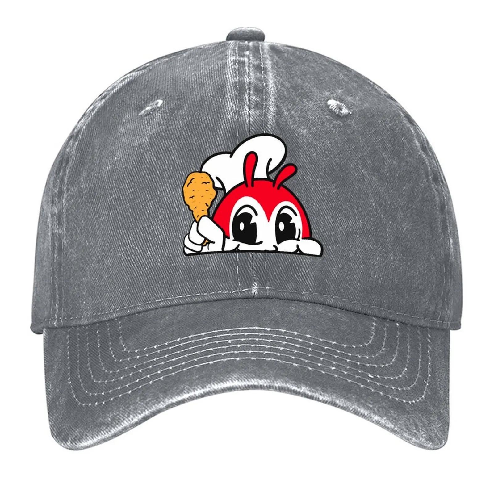 New JOLLIBEE PEEKING CUTE CHICKEN JOY FILIPINO STICKER Baseball Cap fun hats Brand Unisex cap Sports Cap Womens Beach Unisexs