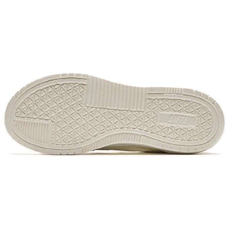New Anta Cushioning Wear Resistant Low Top Skateboard Shoes Men's White Green 112428013-1