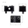 5 Attachment String Replacement Bridge Saddles Set Zinc Alloy