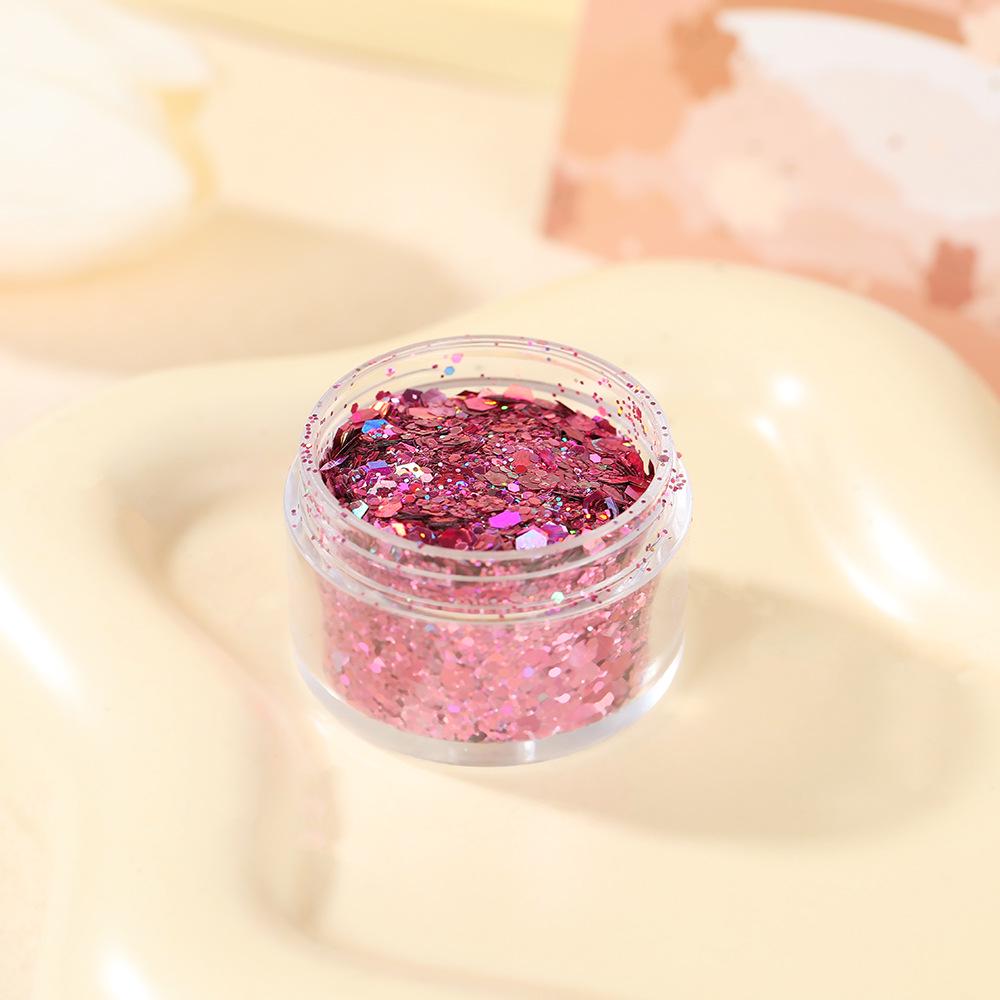 Chic Laser Glitter for Nails & Eyes - UV Crystal Epoxy Decoration Accessories