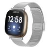 Milanese Stainless Steel Fine Mesh Smart Watch Strap for Fitbit Versa 3/Fitbit Sense
