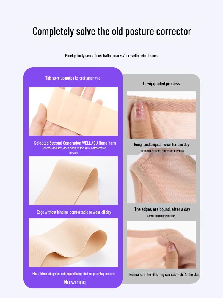 Posture Corrector Lumbar Traction Belt for Back Training and Alignment