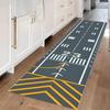 1PC Long Strip Carpet Fashionable Popular Airplane Corridor Entran Decorat Door Mat Airport Runway Home Bedroom Decoration Rugs