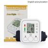 Upper Arm Electronic Blood Pressure Monitor Language Broadcast Automatic Blood Pressure Pulse Heart Rate Measuring Device
