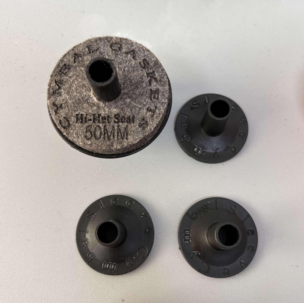 Drum Hardware Set: Rack, Cymbal Stand, Hi-Hat Stand, Double Pedal, Clutch, Felt Pads