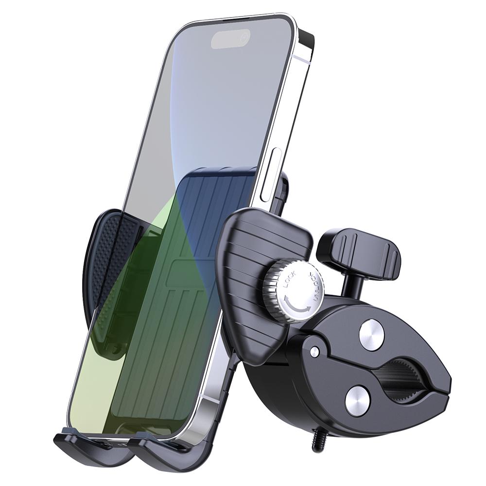 Anti-Shock Cycling Phone Holder 360 Degree Mobile Stand Anti-Shock Shockproof Scooter E-Bike Bike Motorcycle Phone Holder